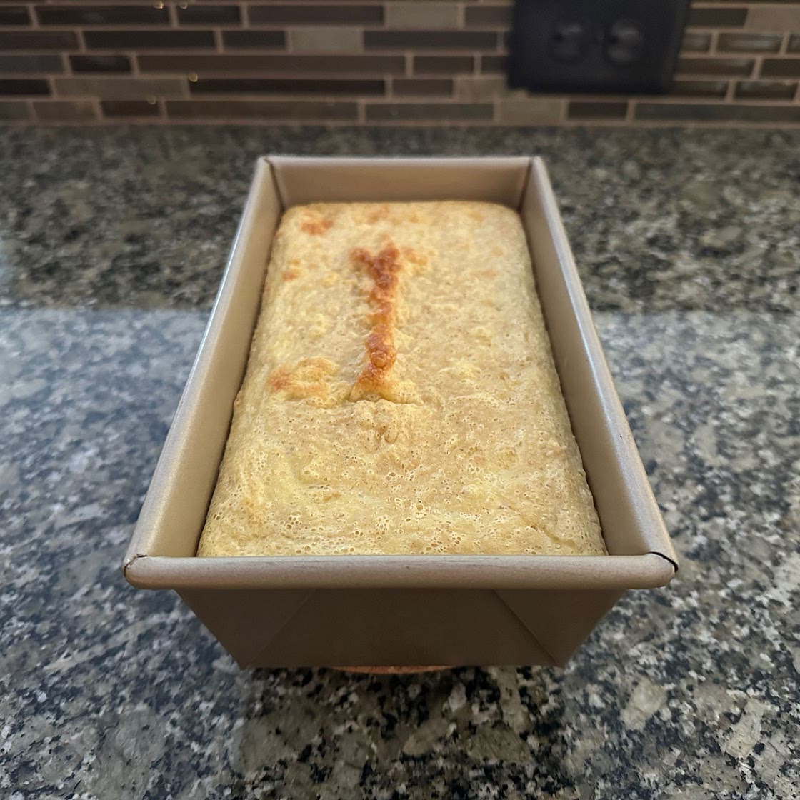 Flourless Cottage Cheese Bread Loaf