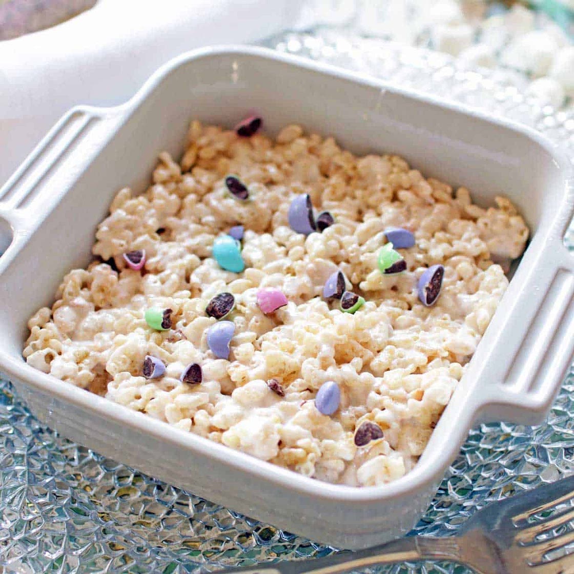 Rice Krispie Treat For One