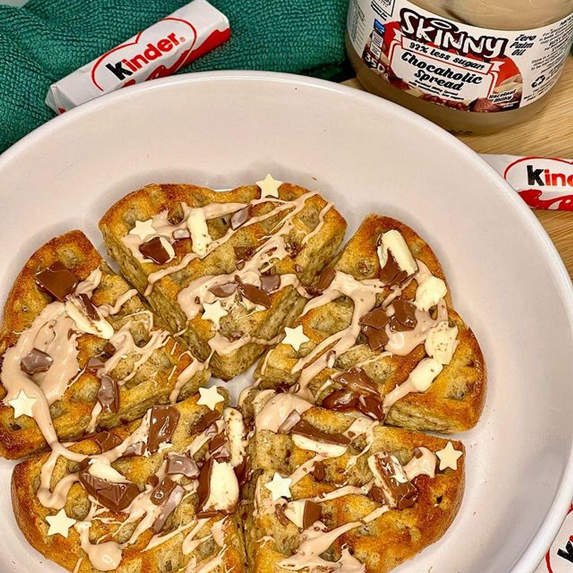 Kinder Baked Waffles