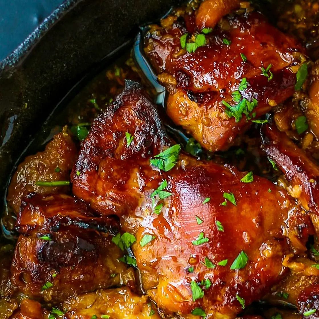 Honey Soy Chicken Thighs