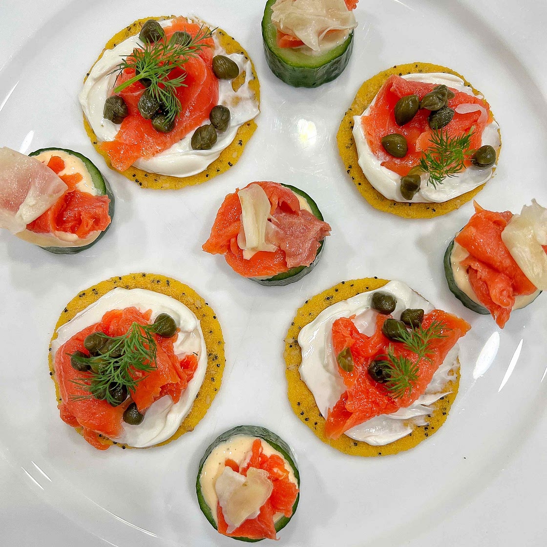 Smoked Salmon Bites 