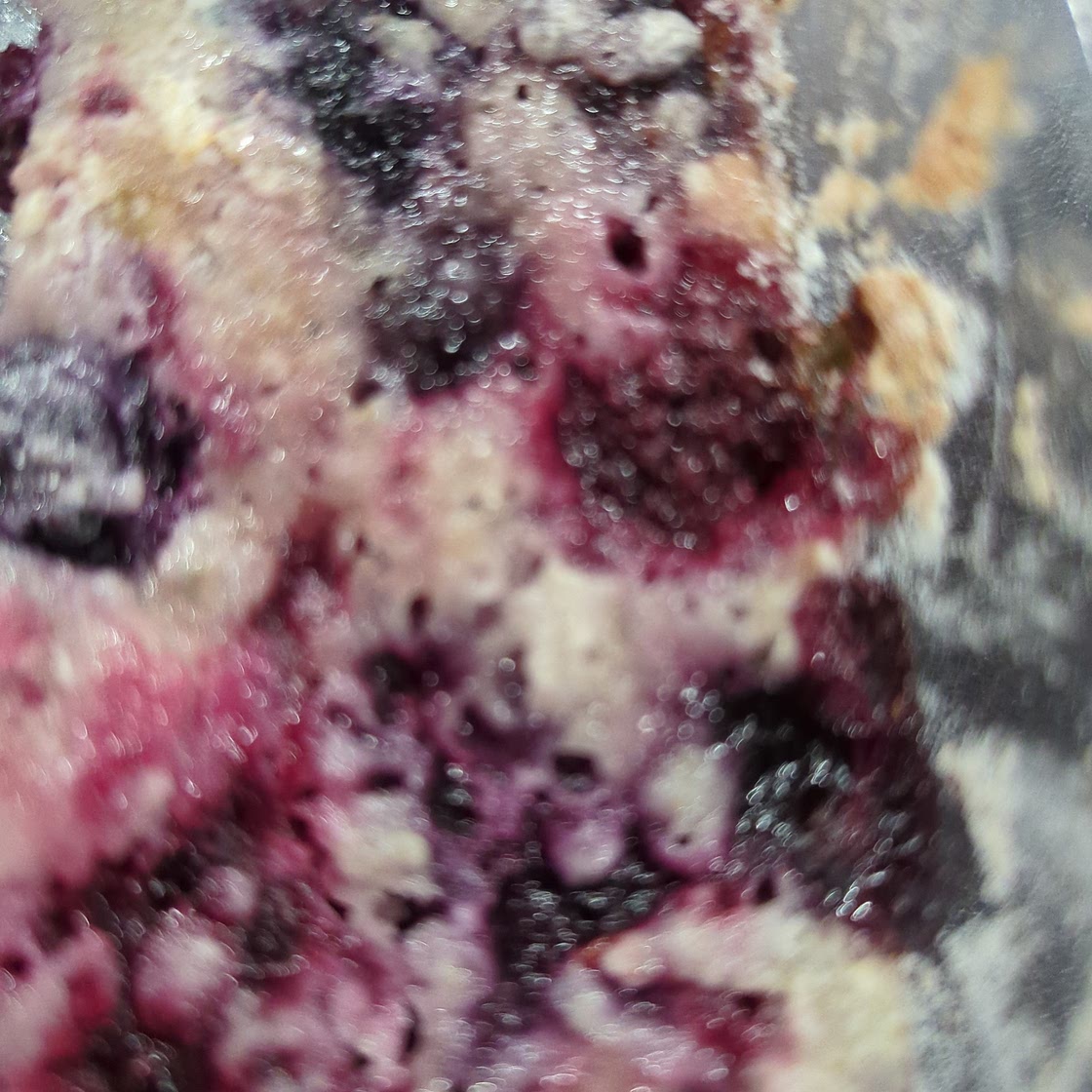 1-2-3  Berry Cobbler with cake mix and sparkling water