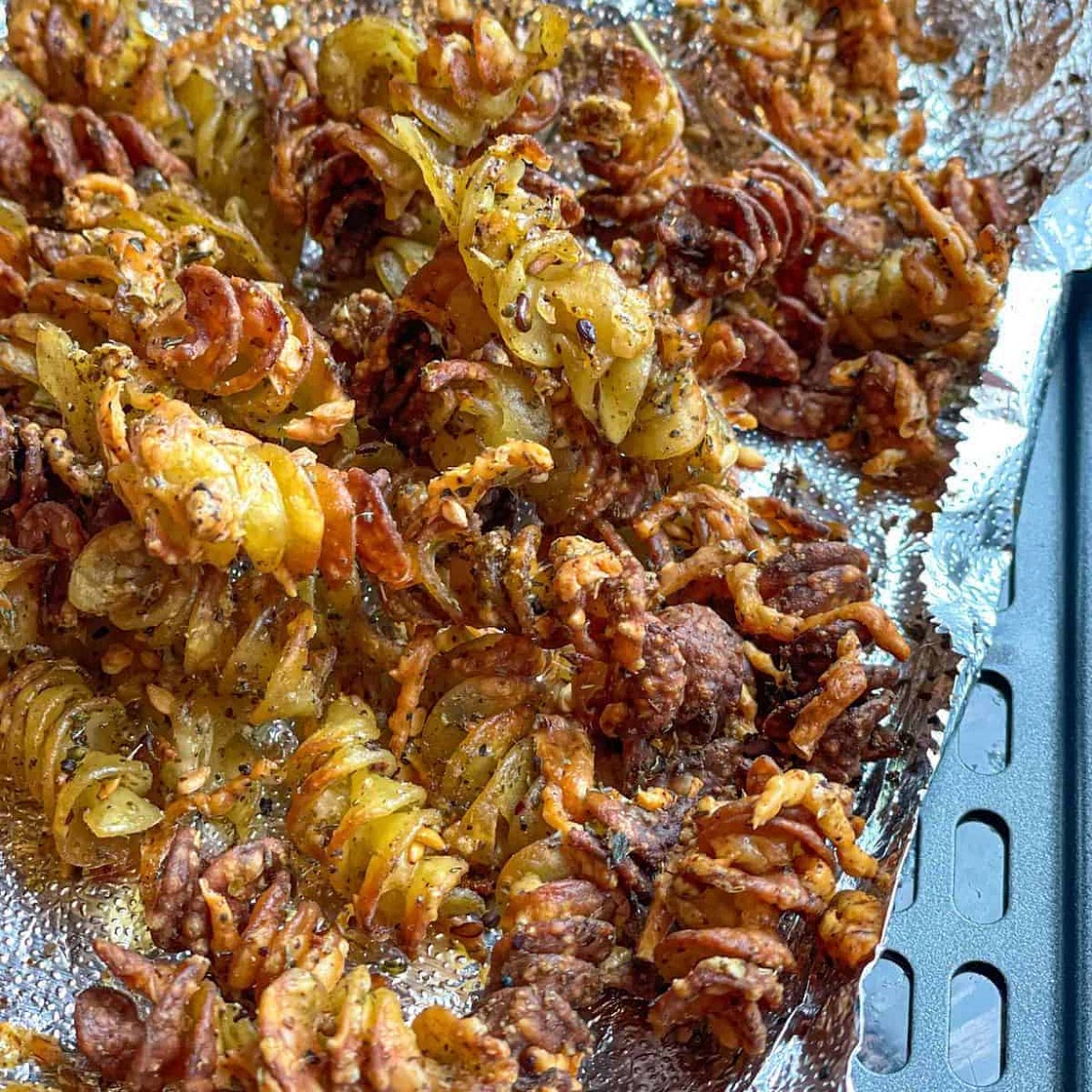 Viral Air Fryer Pasta Chips (TikTok Trend)
