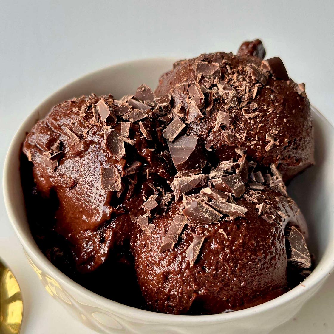 Healthy Chocolate Ice-cream 