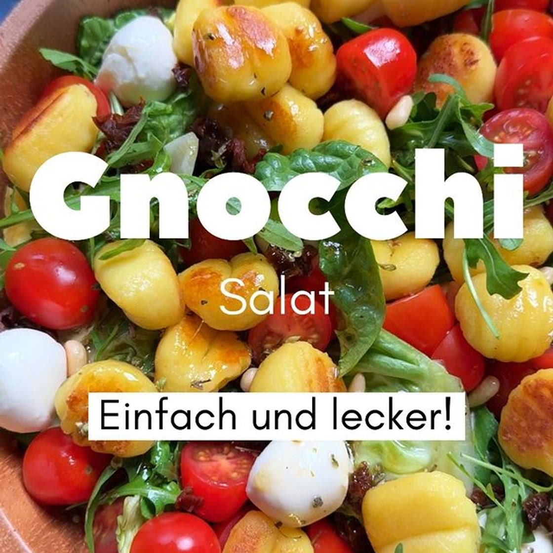 Gnocchi Salat - Mit nem Trick 🥗