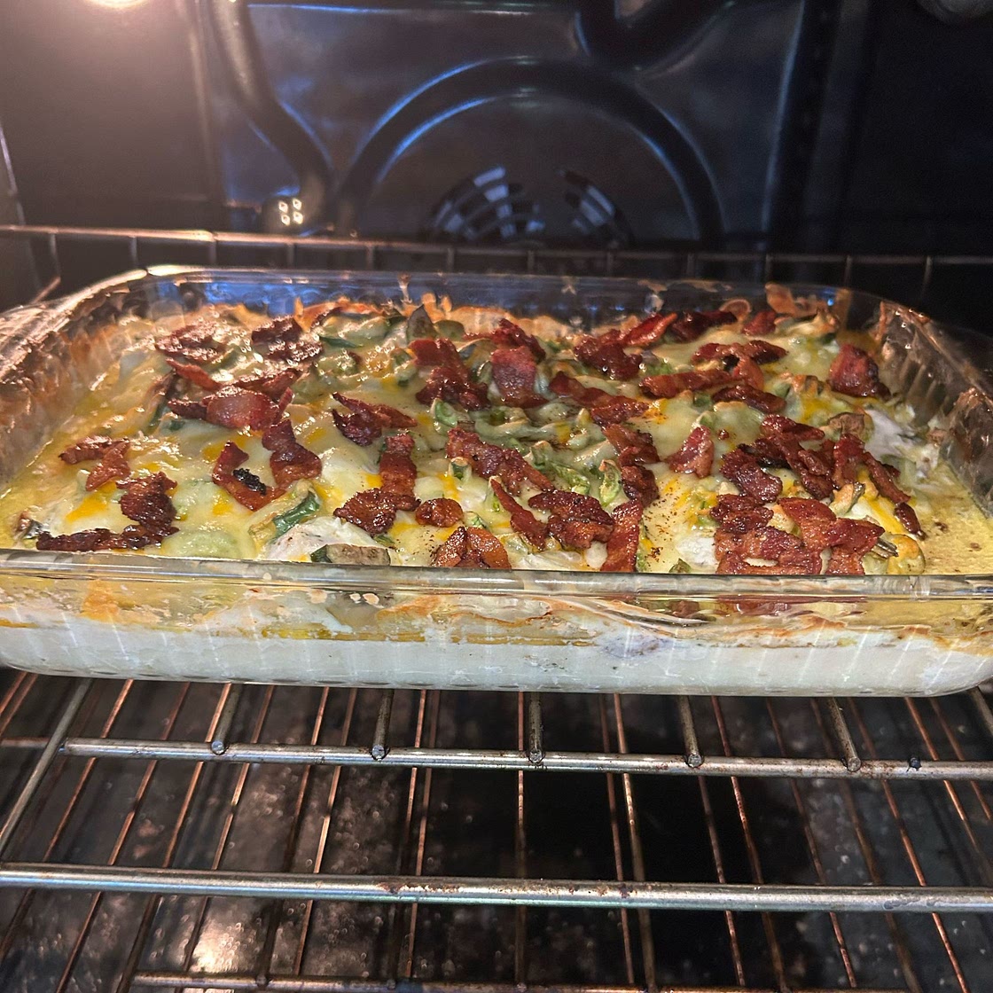 Keto Jalapeño Popper Chicken Casserole - Keto Recipes