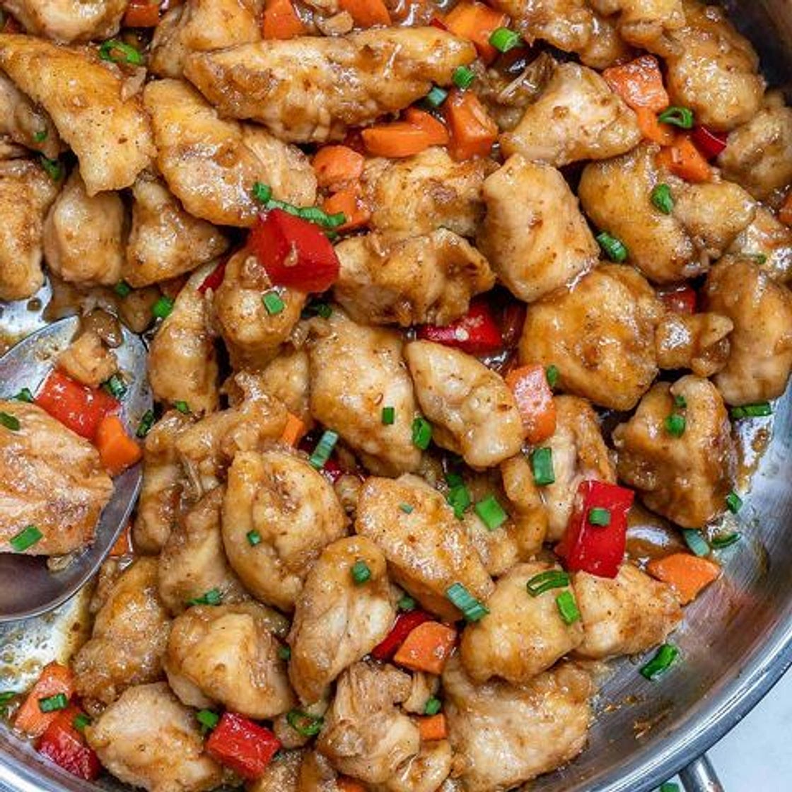 {NEW} Healthier Sweet &amp; Spicy Chicken 🤤