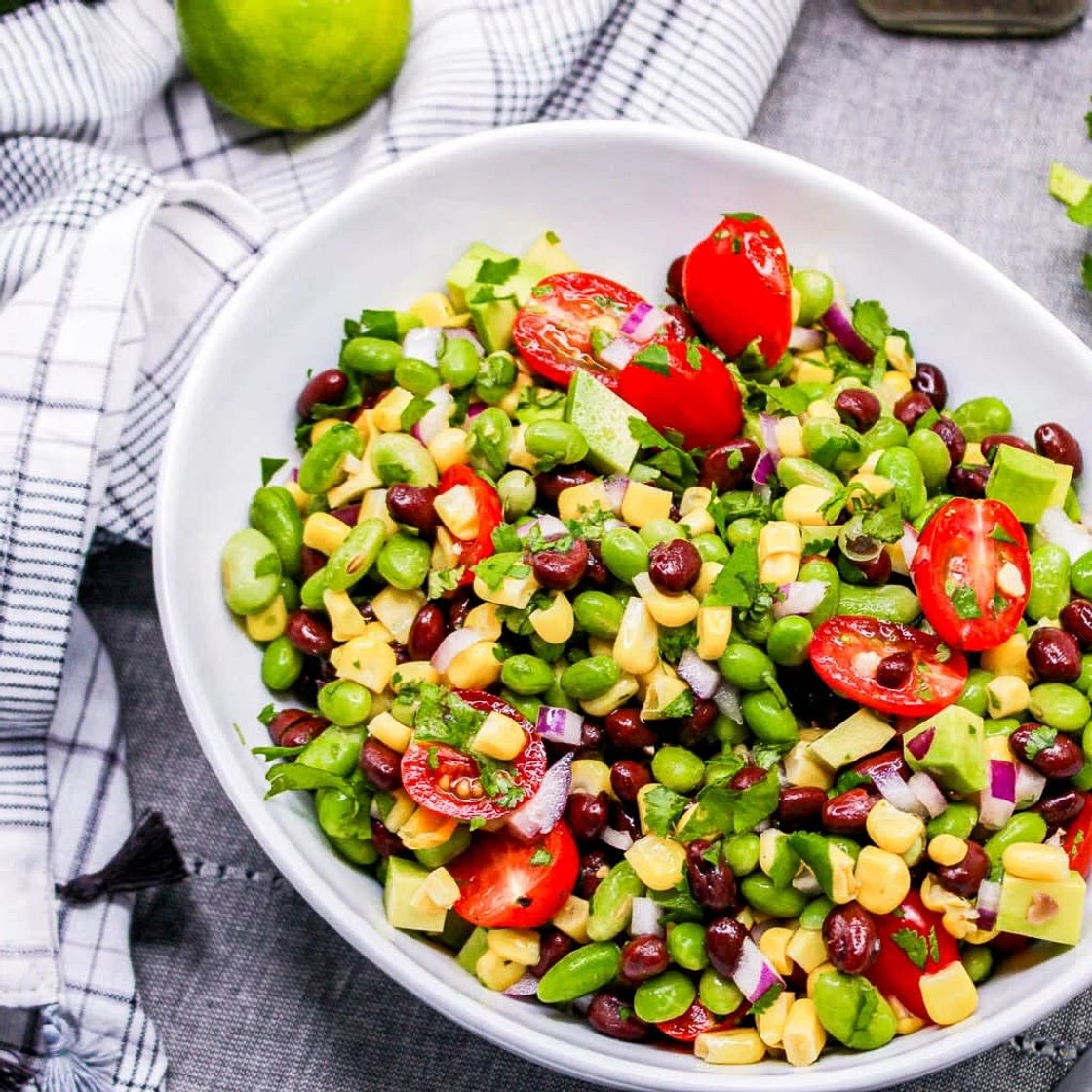 Vegan Edamame Salad Recipe