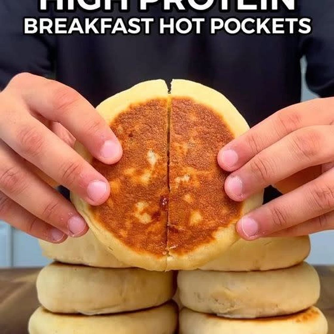 High Protein Breakfast Hot Pocket