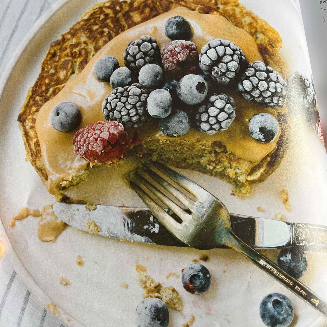 Banana protein pancakes