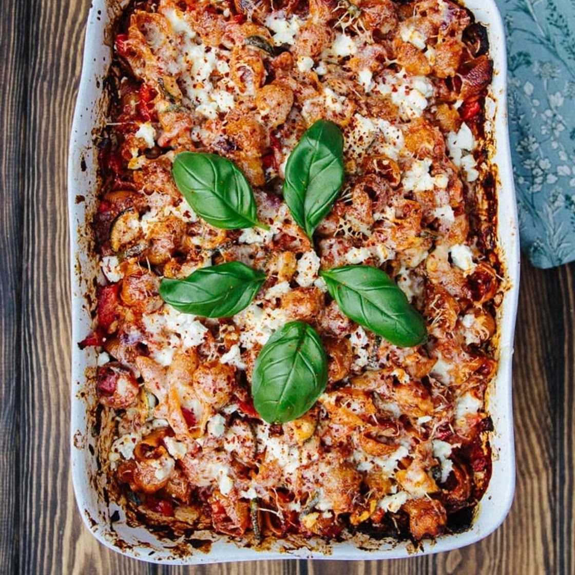 Tuna pasta bake