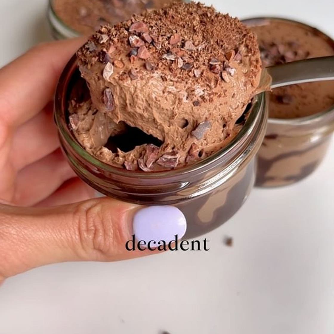 COFFEE CHOCOLATE PROTEIN MOUSSE