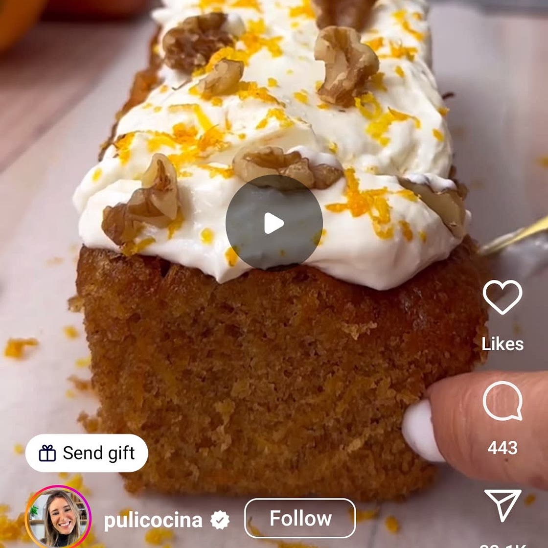 Carrotcake Baked Oats