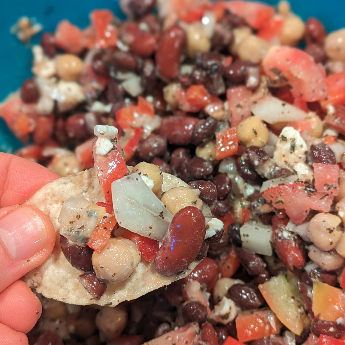 Mediterranean 3 Bean Salad