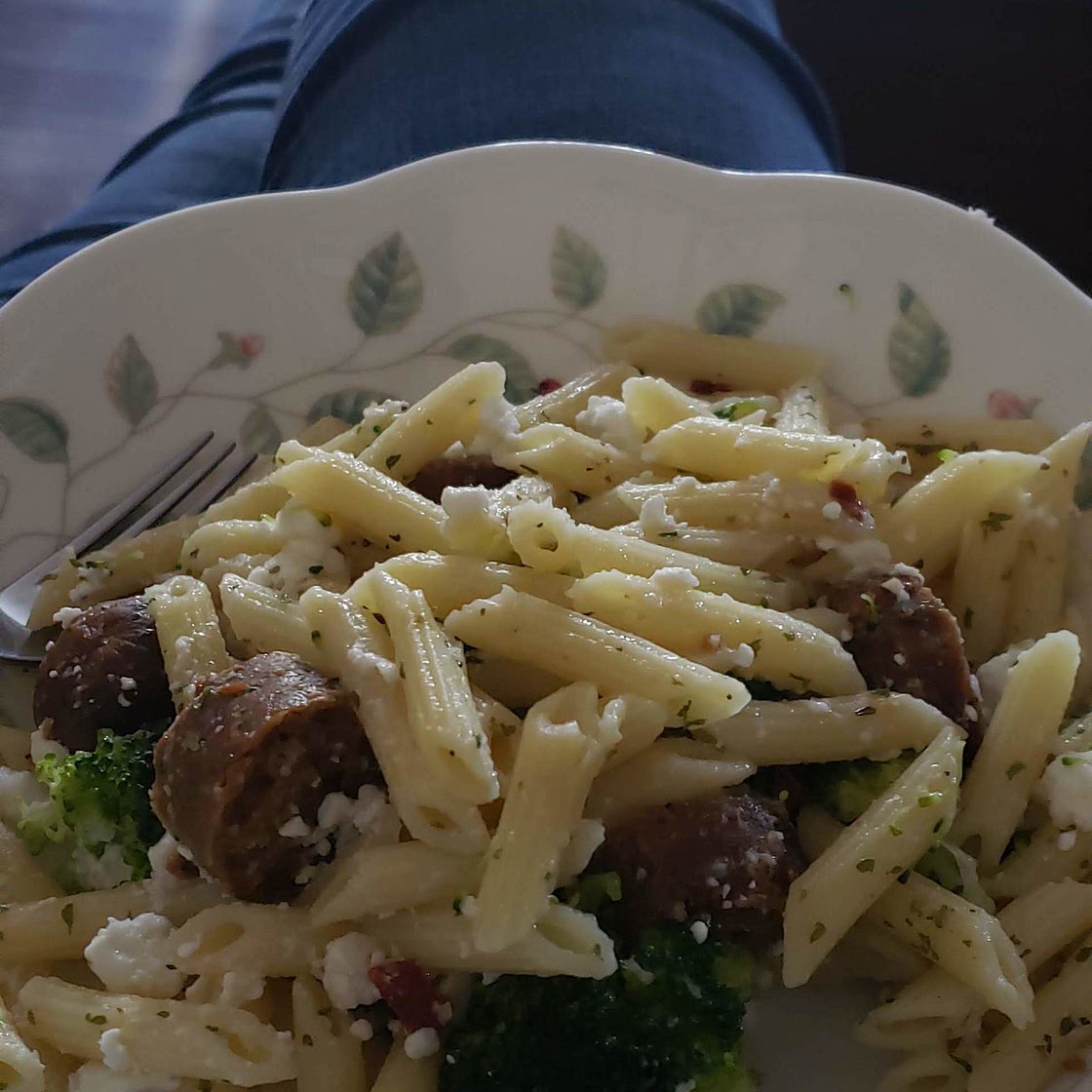 Broccoli Feta Pasta