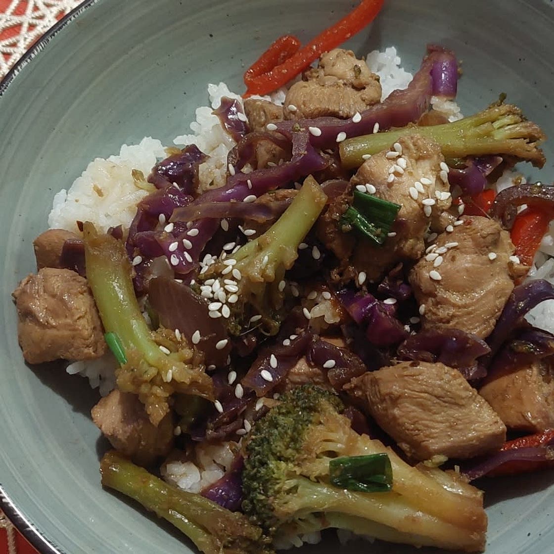 Keto Chicken Stir Fry