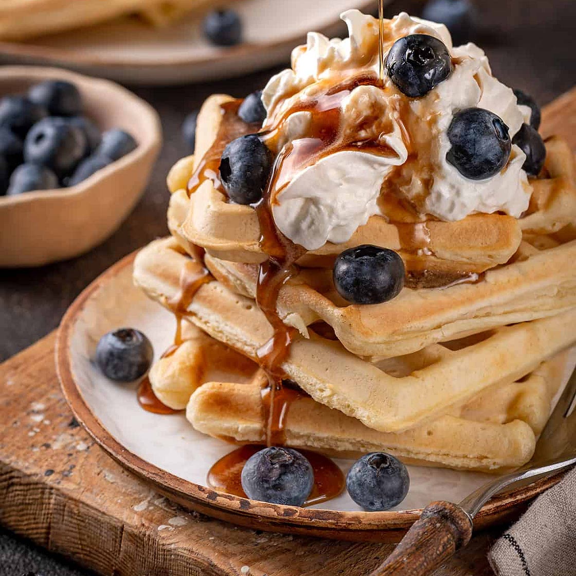 Sourdough Waffles