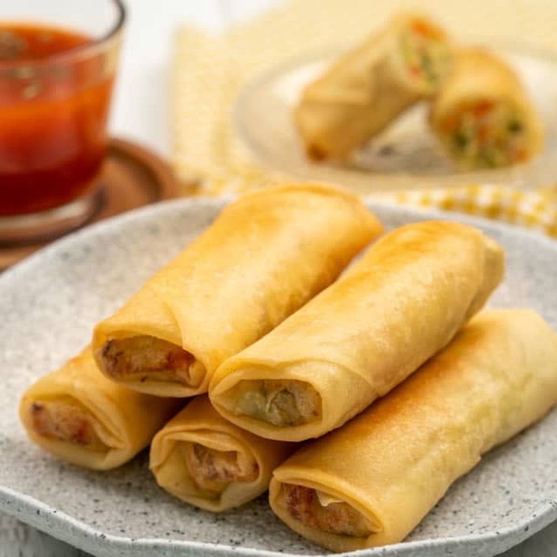 Mum’s spring rolls （春卷）