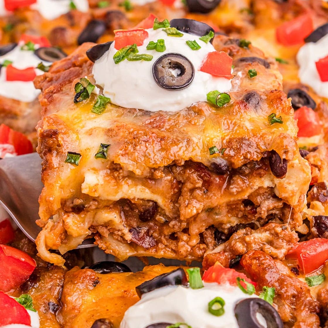 Mexican Lasagna With Noodles