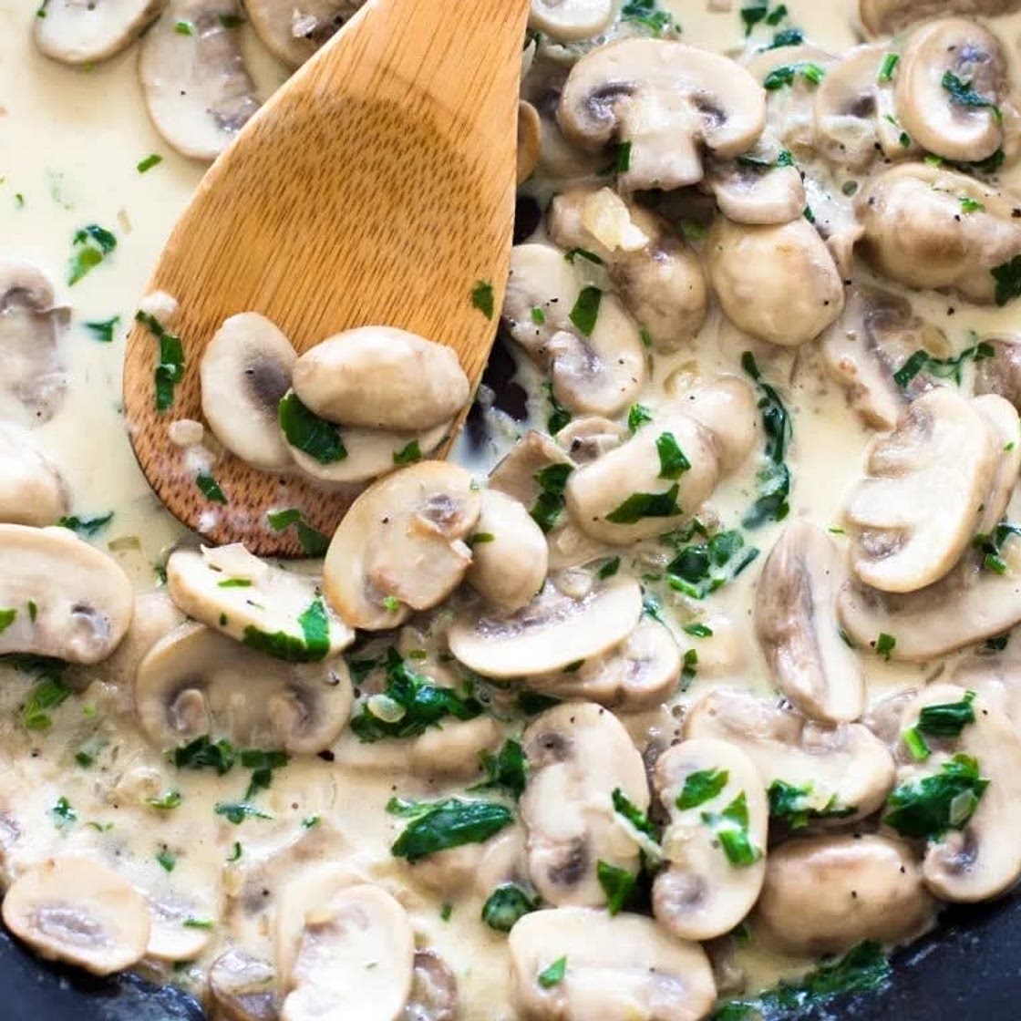 Champignon Sahnesauce