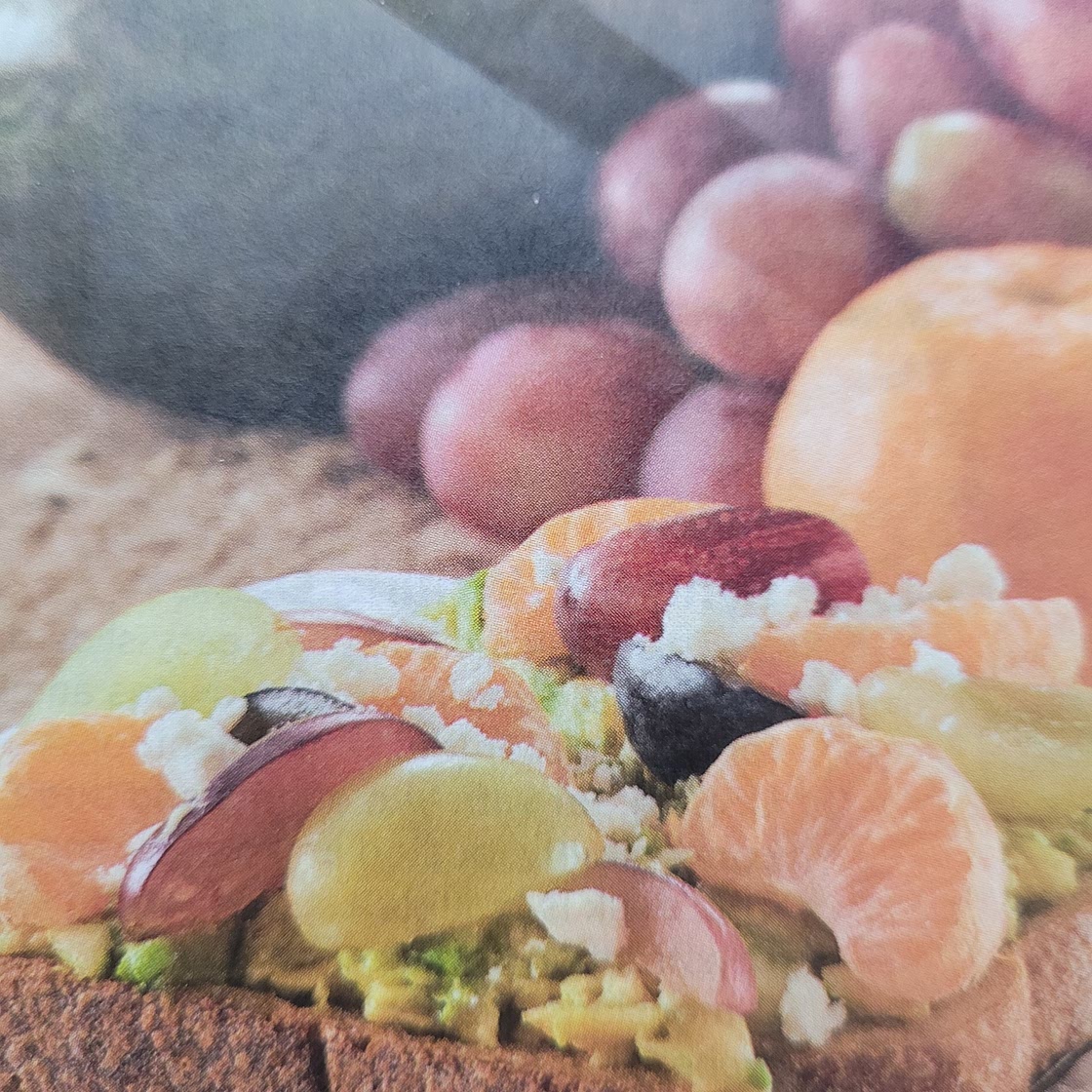 Fruity avocado toast