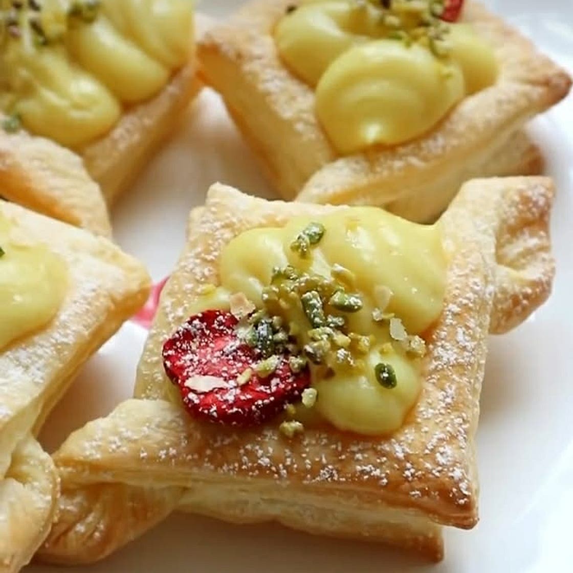 Sfogline con crema al mandarino