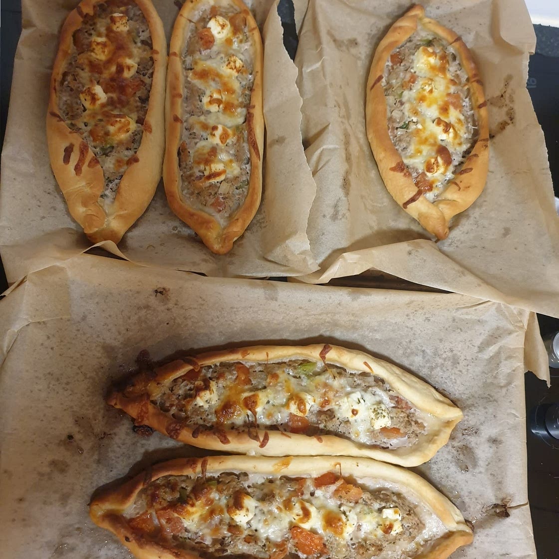 Pide (Turkish Flatbread Pizza)