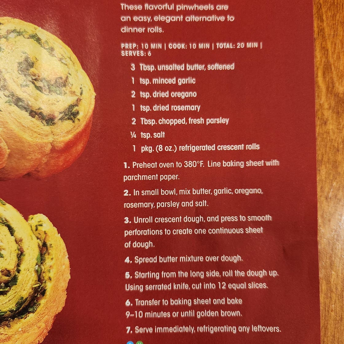 Mini Herbed Garlic Pinwheels