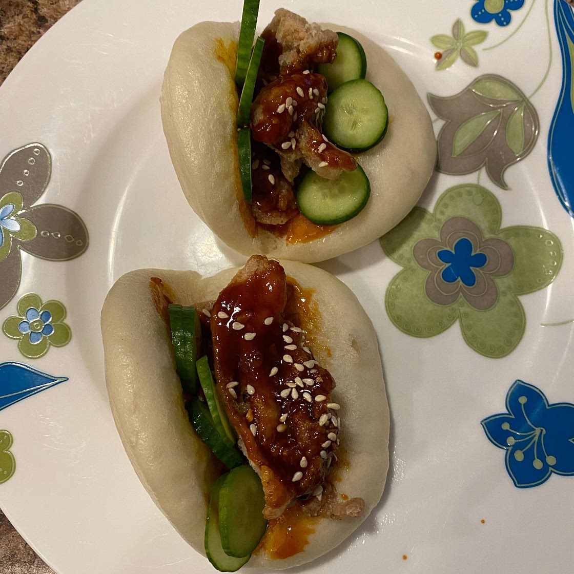 Korean Fried Chicken Bao | Marion's Kitchen
