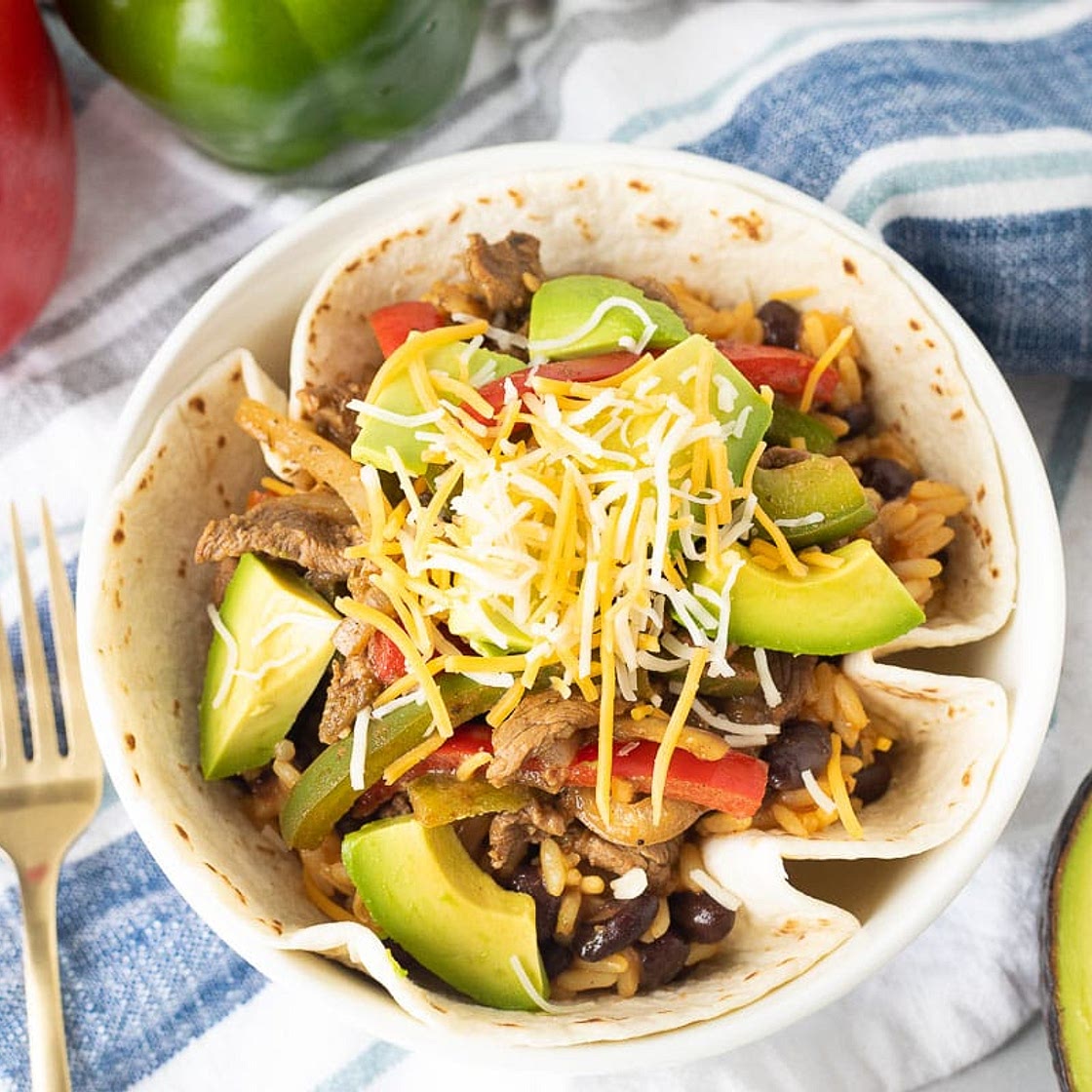 Steak Fajita Bowls