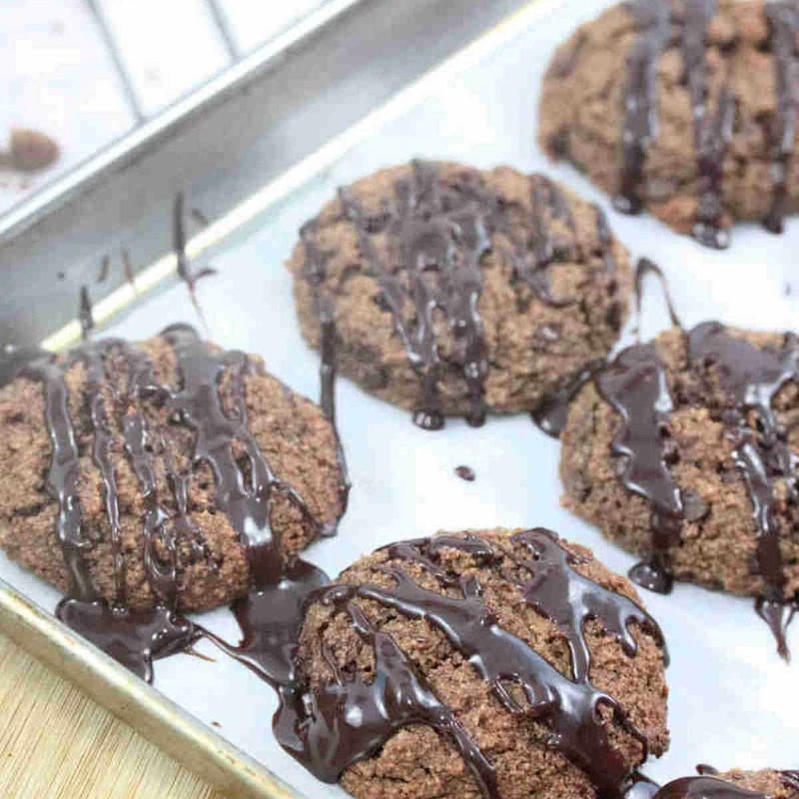 Chocolate Almond Flour Cookies