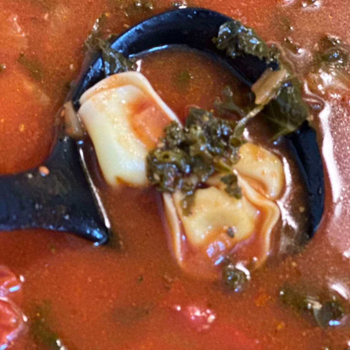 Tortilini soup