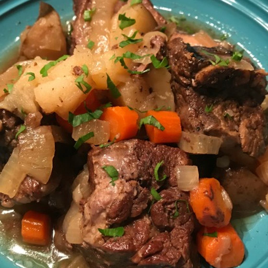 Beef Short Ribs with Vegetables