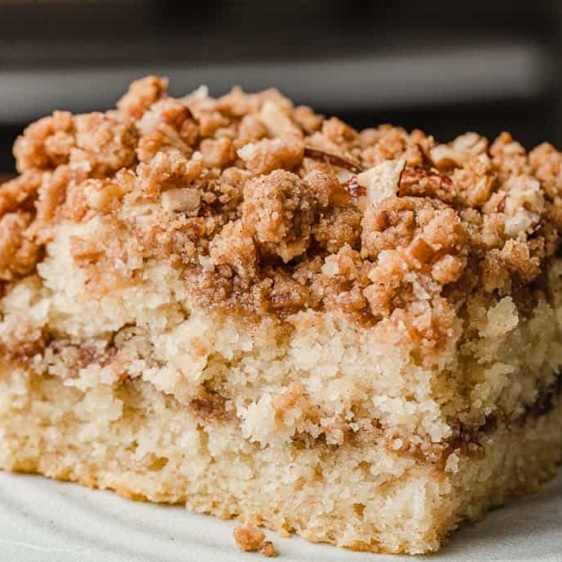 Sourdough coffee cake 