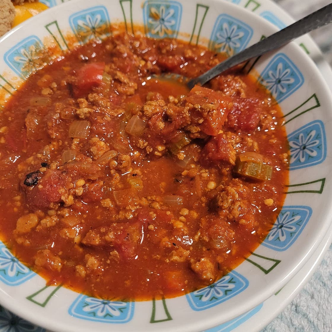 No Bean Low Carb Keto Turkey Chili