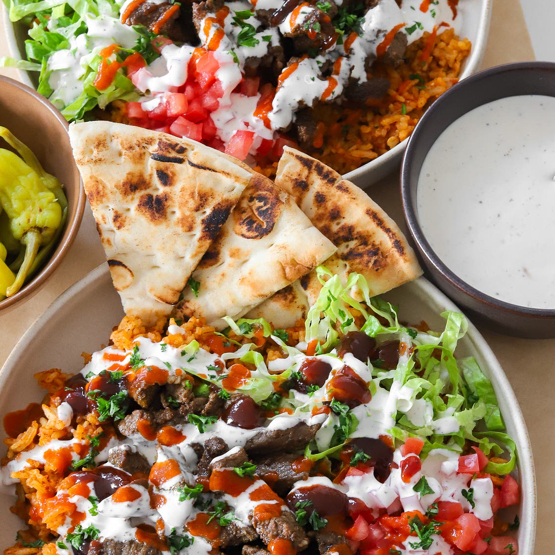 Tandoori Chicken Naan Wraps