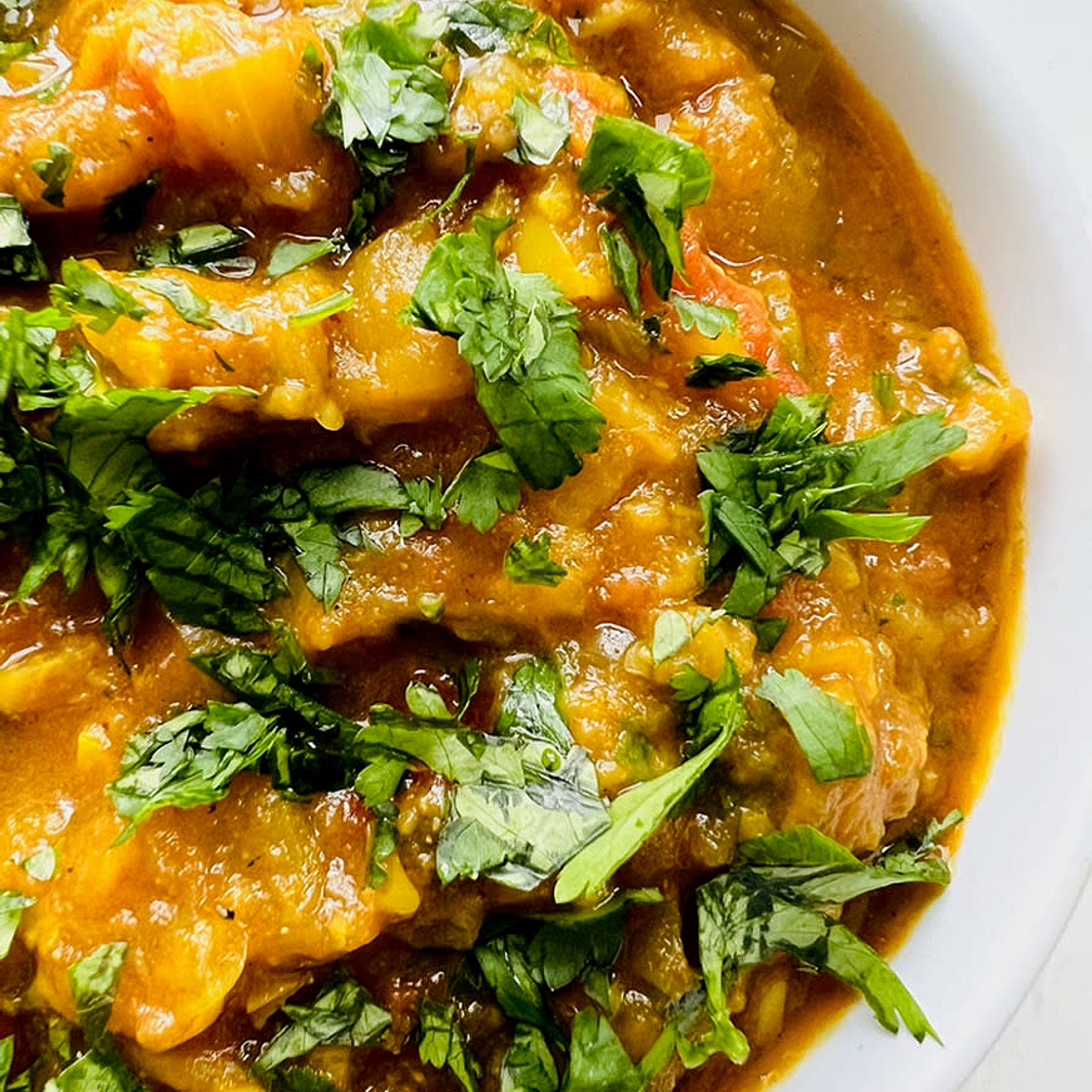 Zaalouk (Moroccan Tomato & Eggplant Dip) 