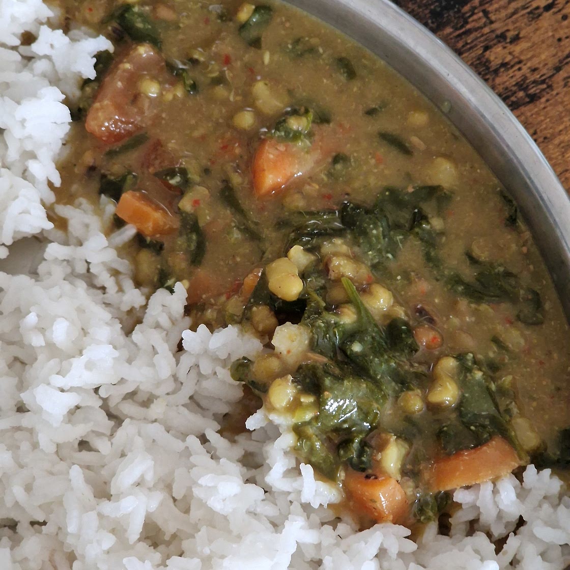 Mung dal soppina huli