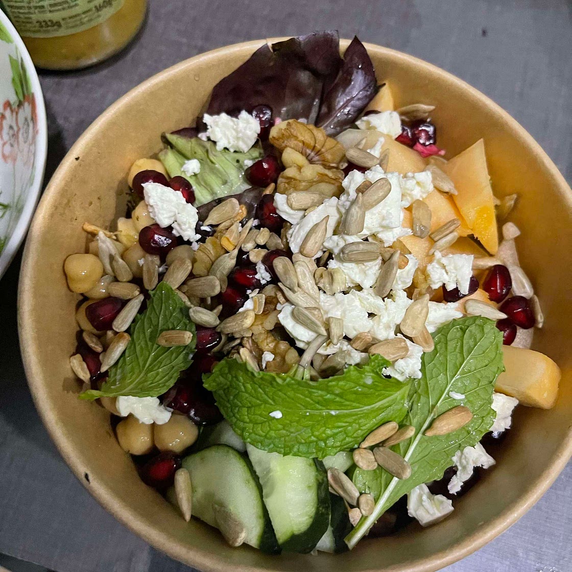 Cantaloup salad