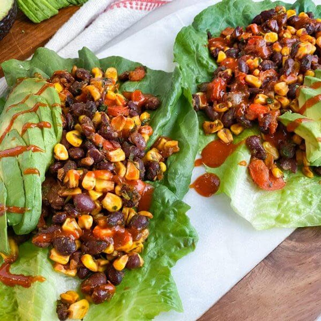 Southwestern Lettuce Wraps
