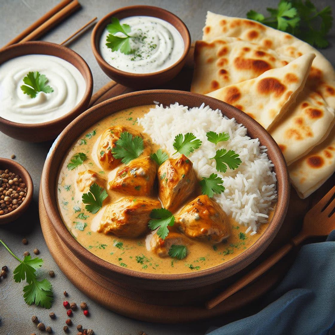 Poulet Korma crémeux