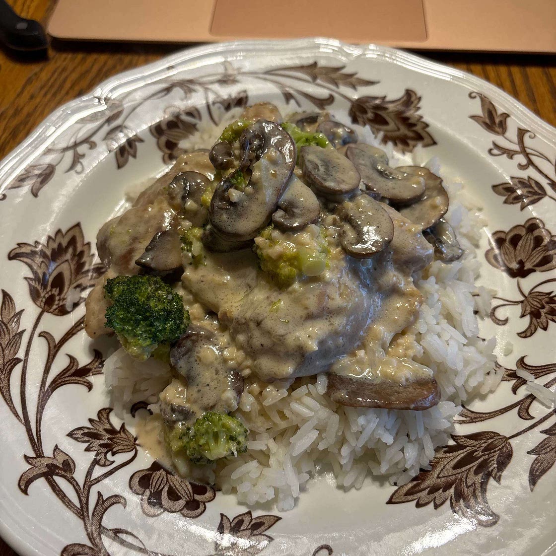 Creamy Chicken Mushroom