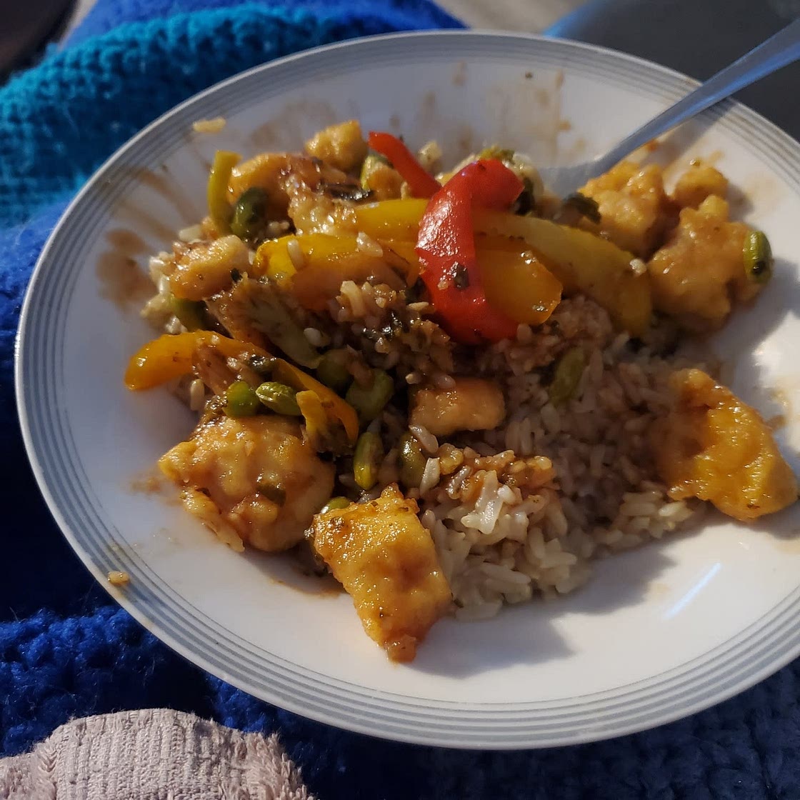 Sweet & sour tofu
