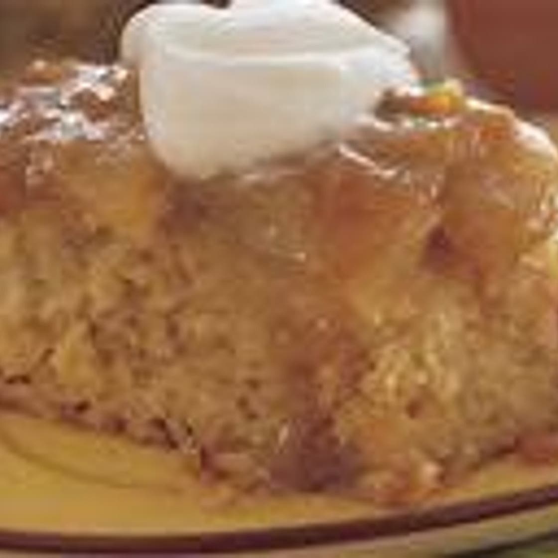 Pear Spice Upside Down Cake