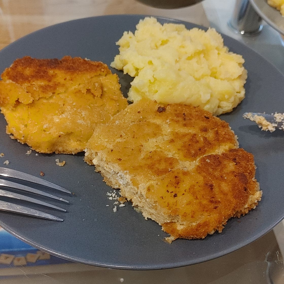 Kotlety z ciecierzycy i tofu