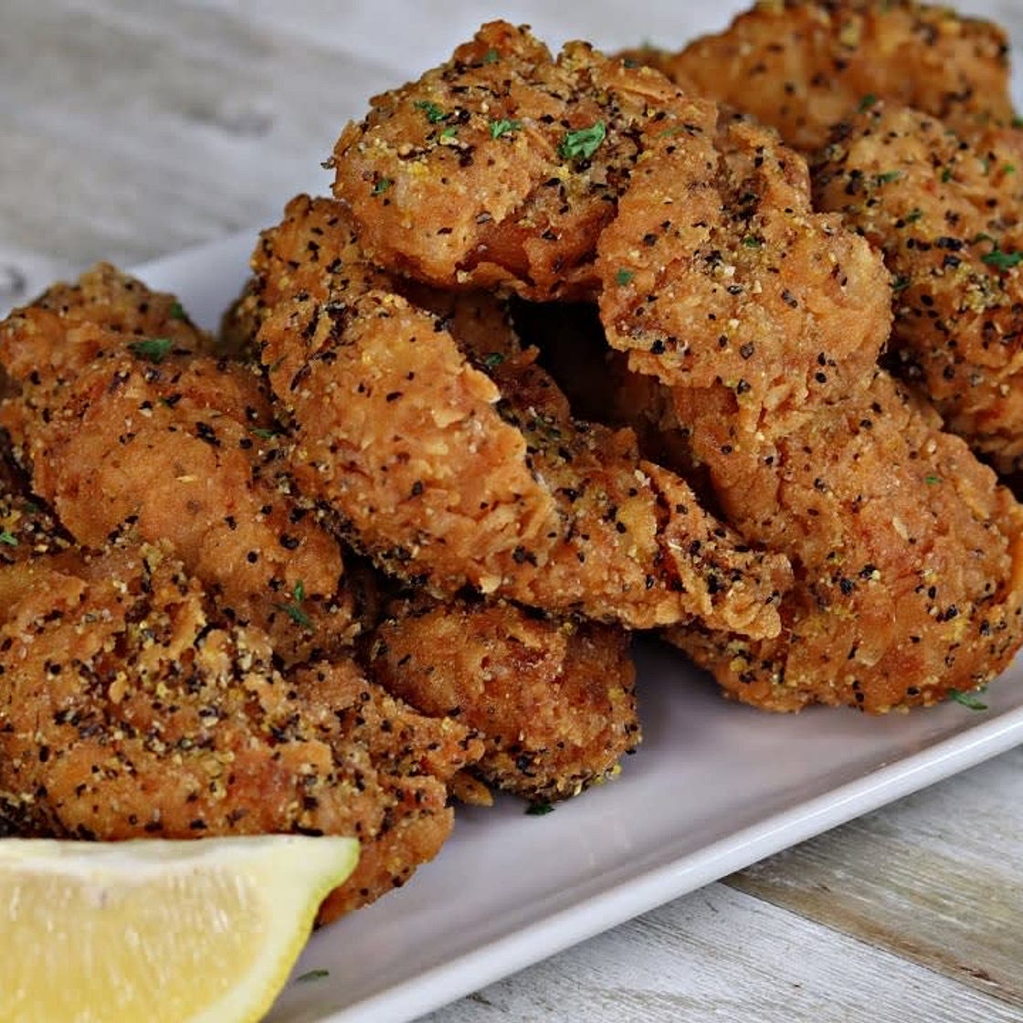 Lemon pepper boneless wings 