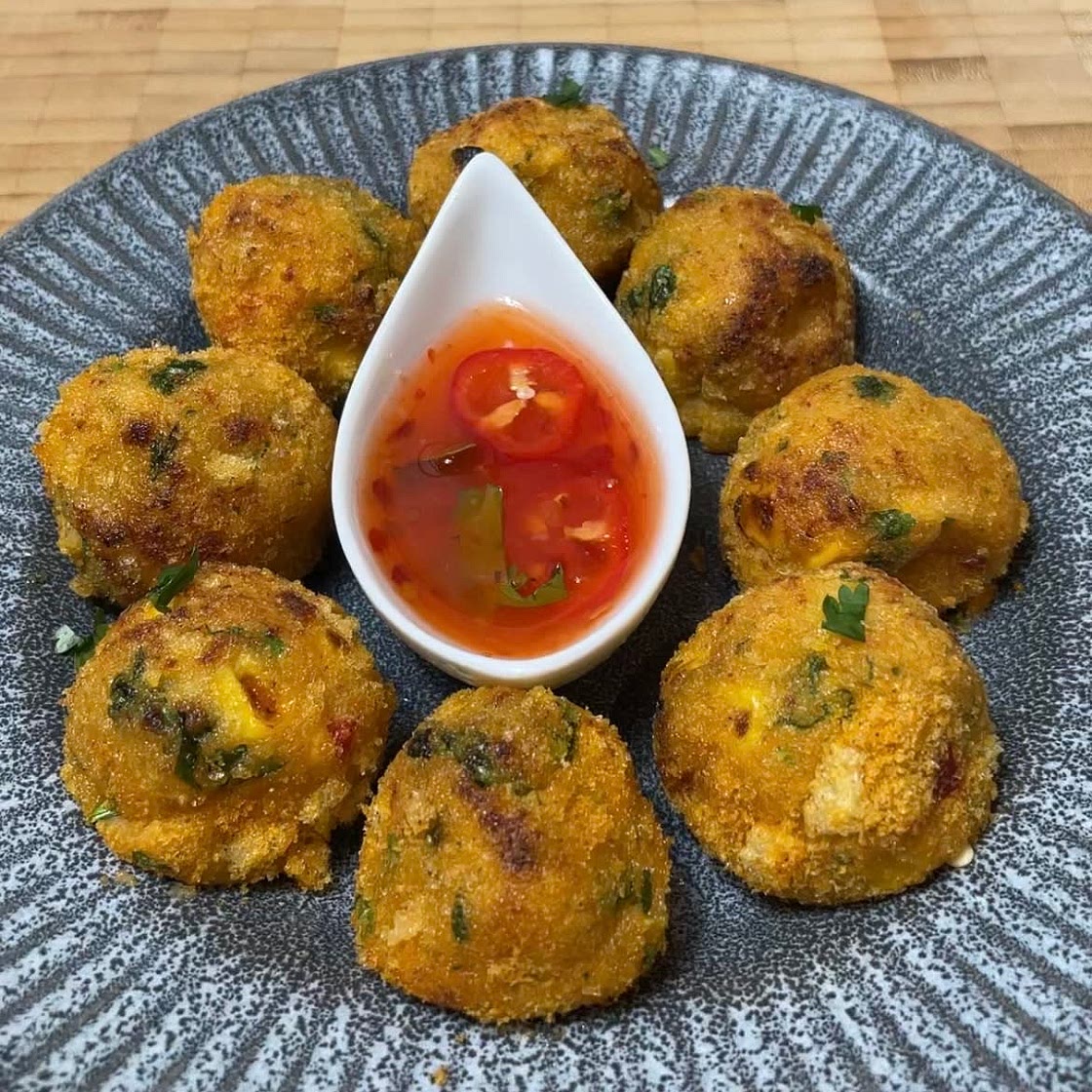 Sweet Chilli Crab Cakes 