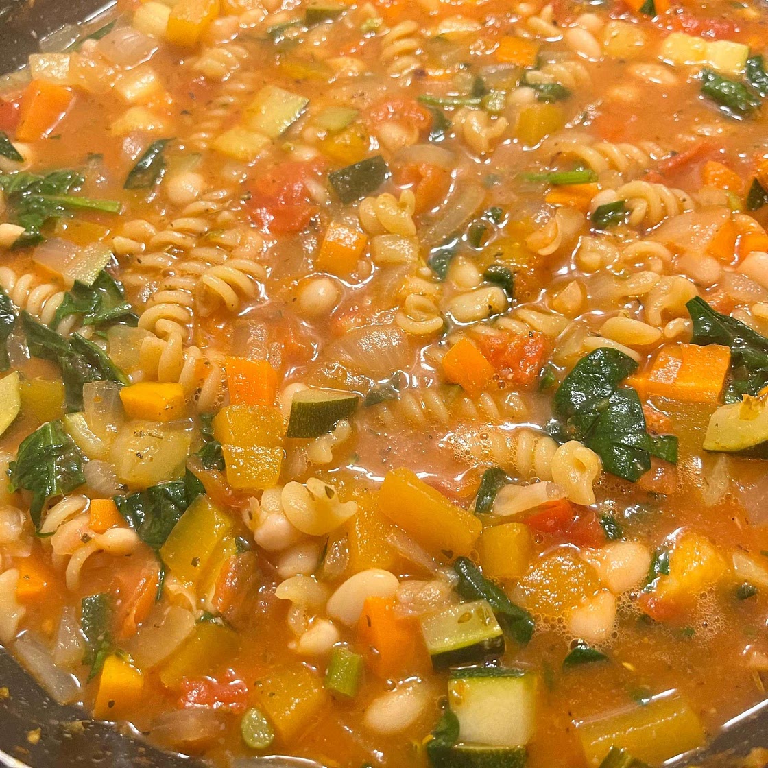 1-Pot Vegan Minestrone (Gluten-Free)