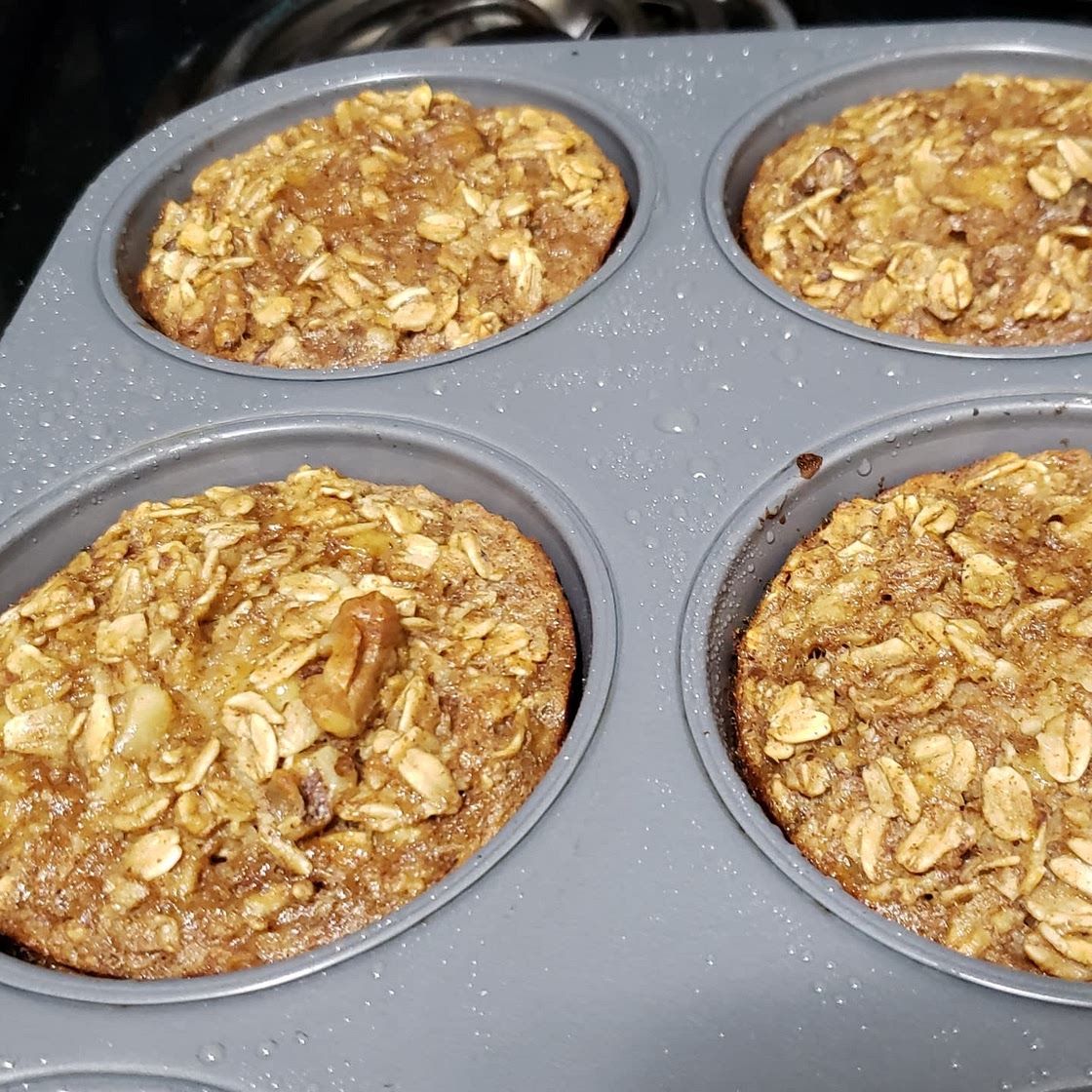 Banana Bread Baked Oatmeal
