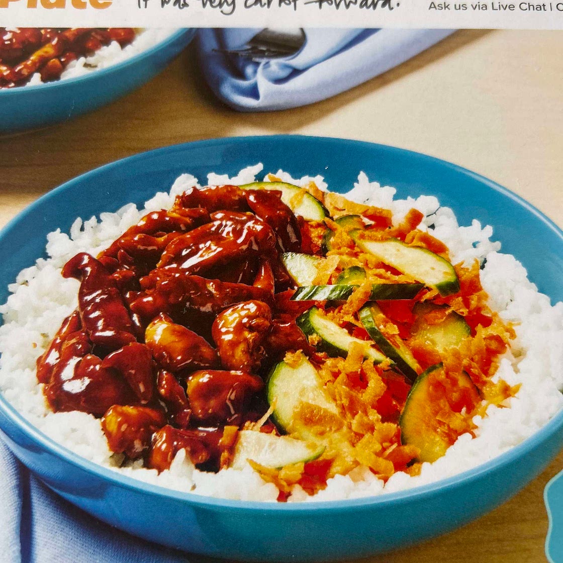 Peanut chicken stir-fry bowls